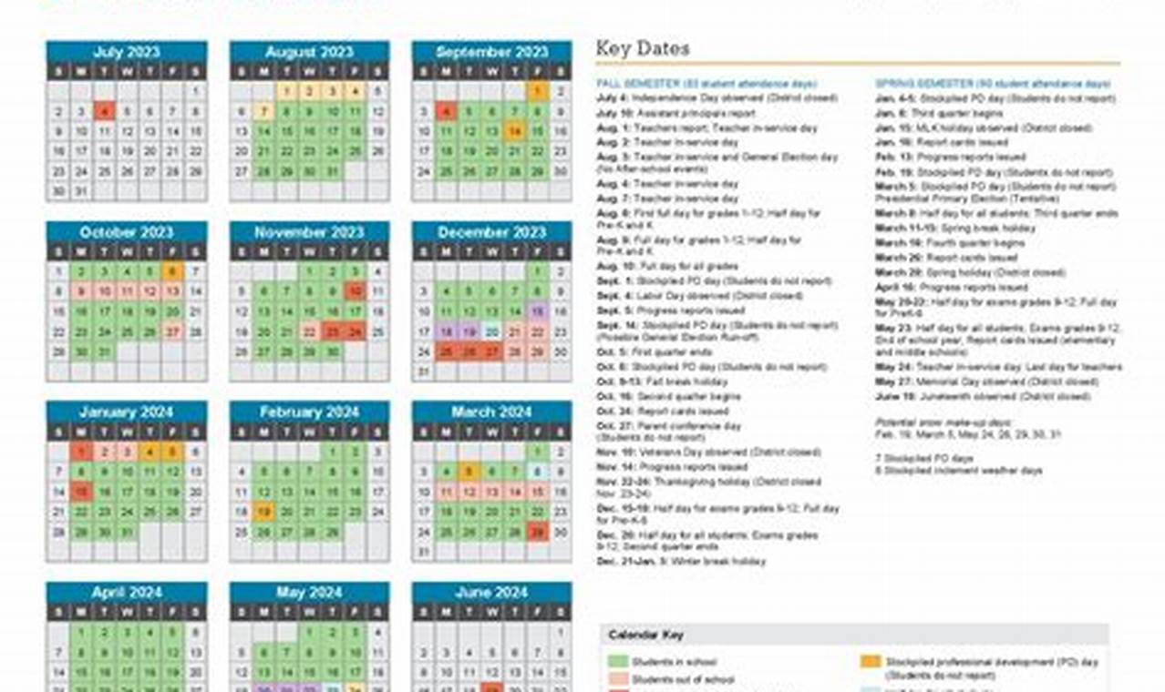 Mnps Calendar 2024-24
