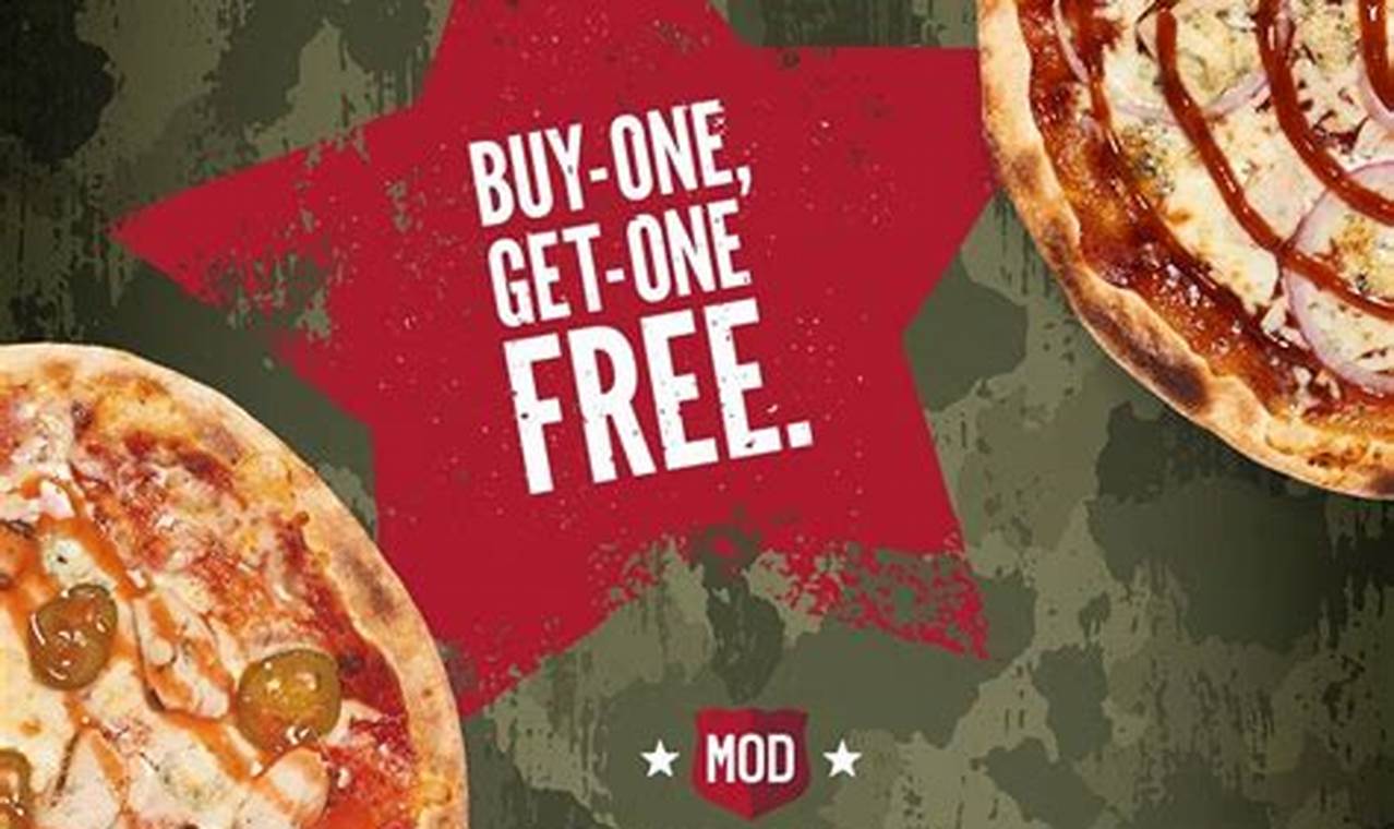 Mod Pizza Veterans Day 2024 Deal