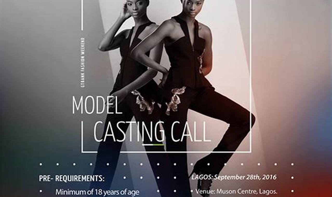 Model Casting Call 2024