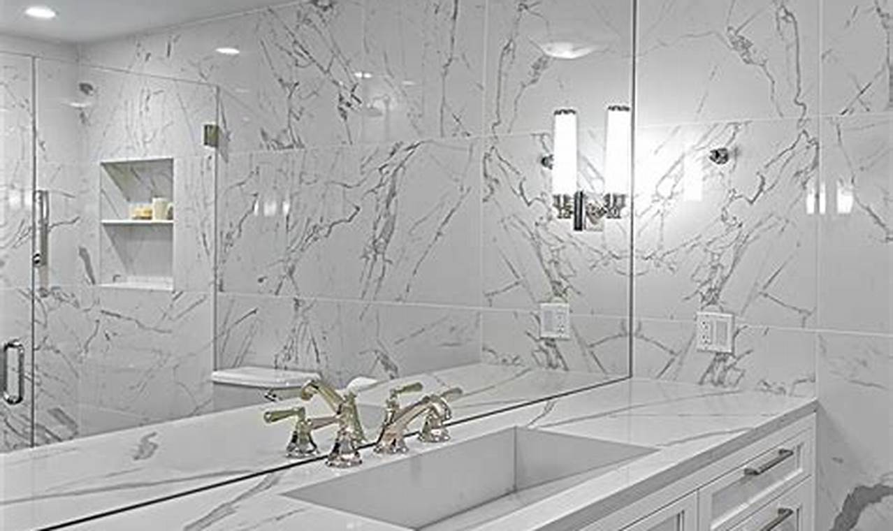 Modern White Bathroom Vanity