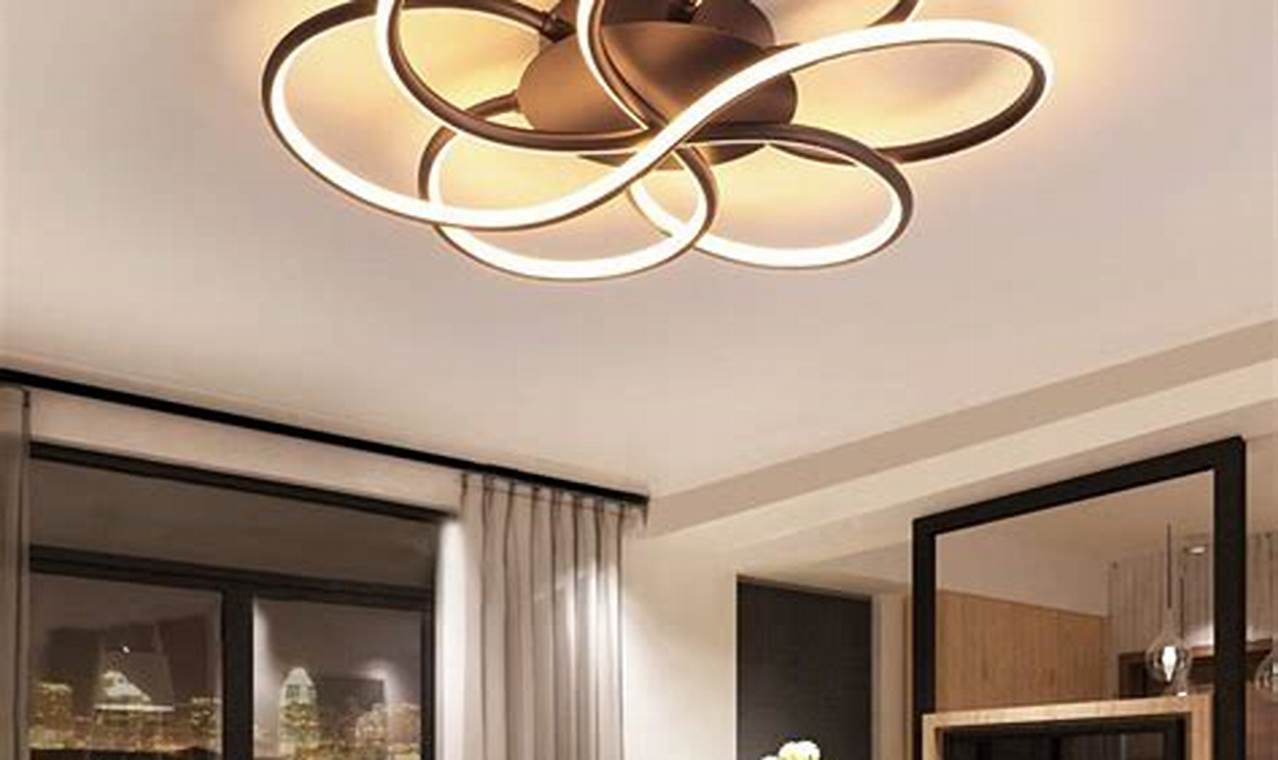 Moderne Deckenlampe Wohnzimmer - Die besten Designs für ein stilvolles Zuhause