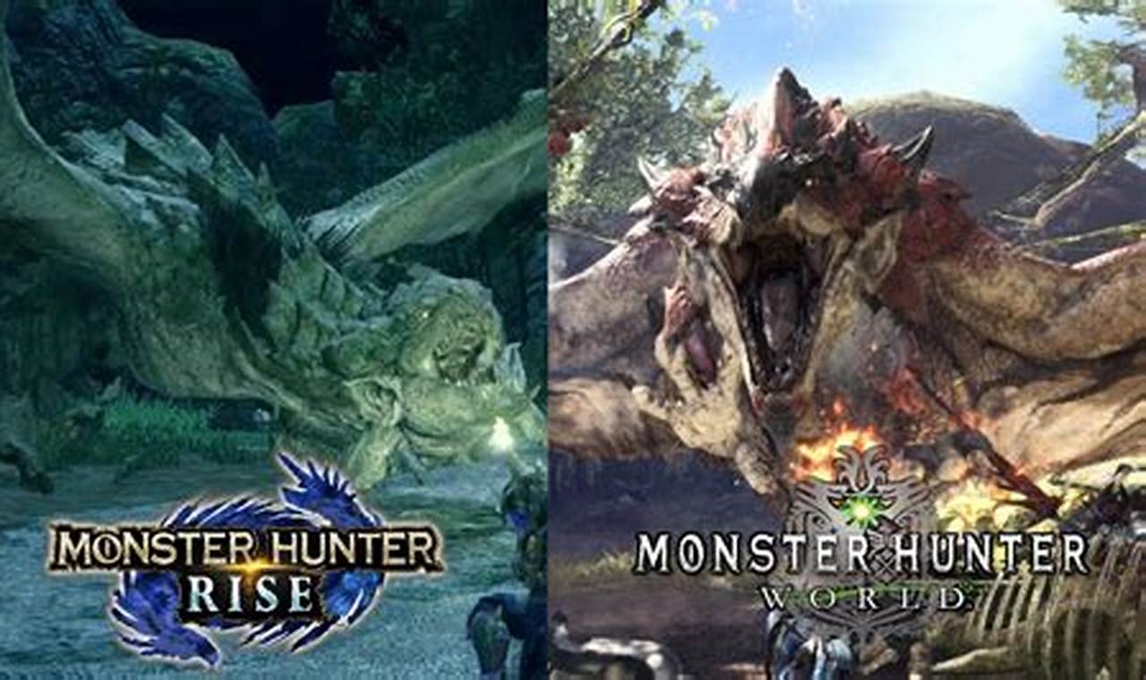 Monster Hunter World Vs Rise 2024