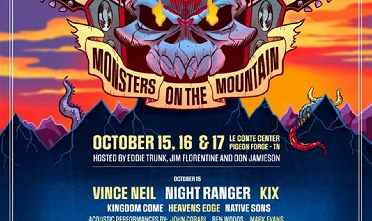Monsters On The Mountain 2024 Lineup