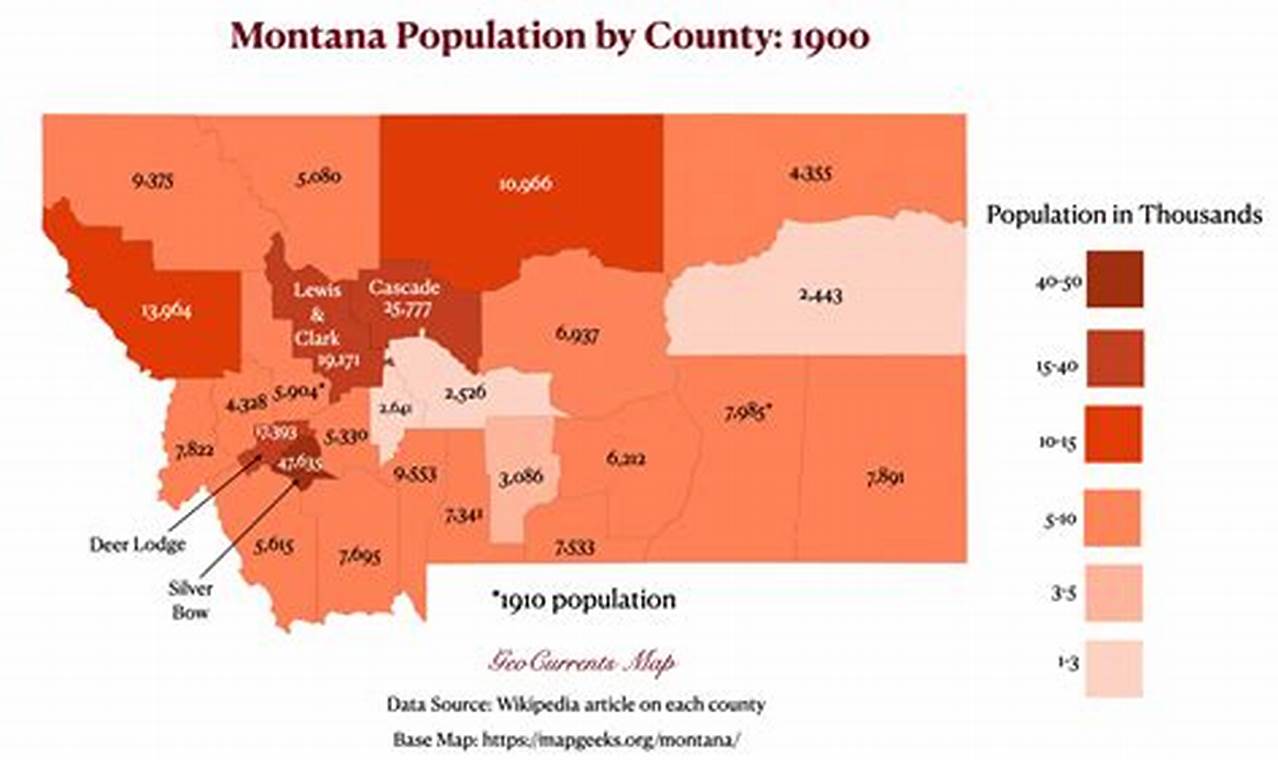 Montana Population 2024