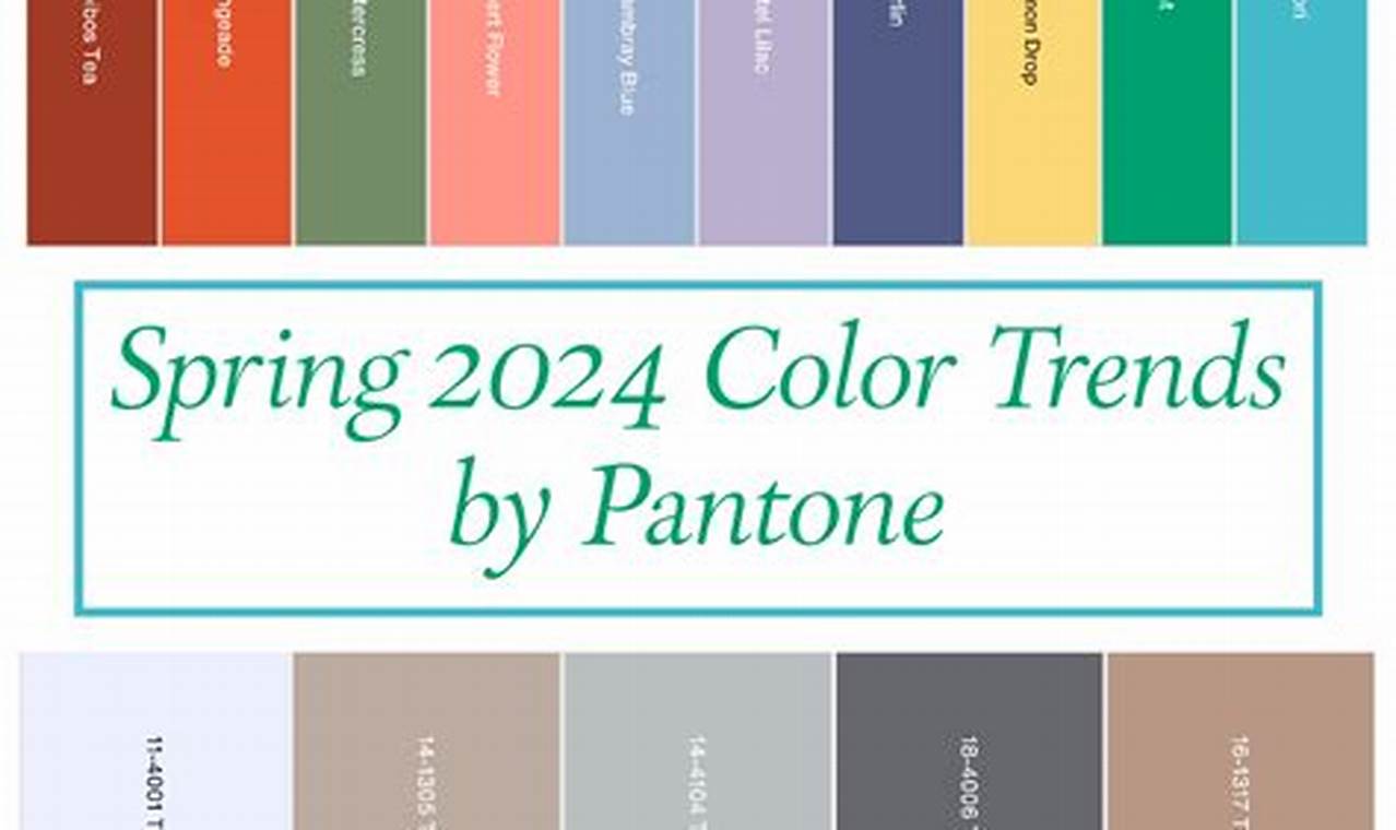 Month Colors 2024