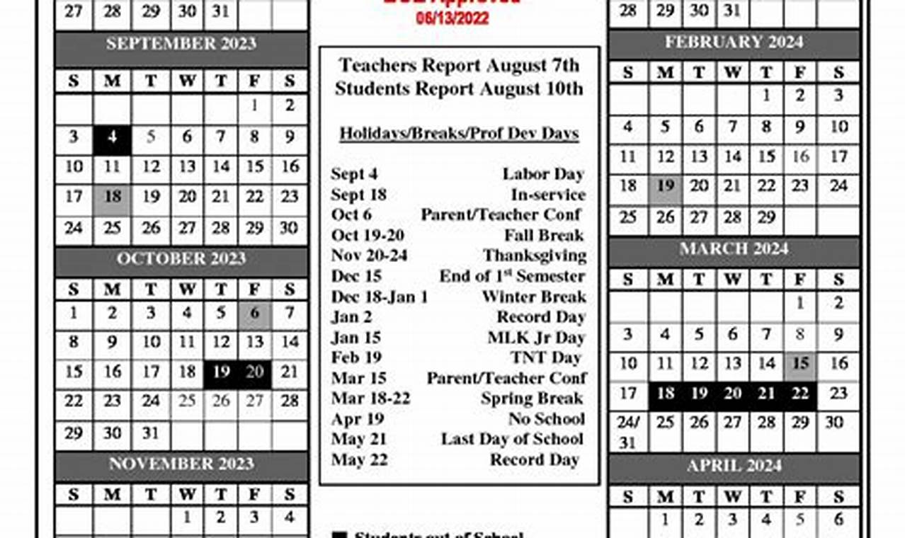 Moore Public Schools Calendar 2024