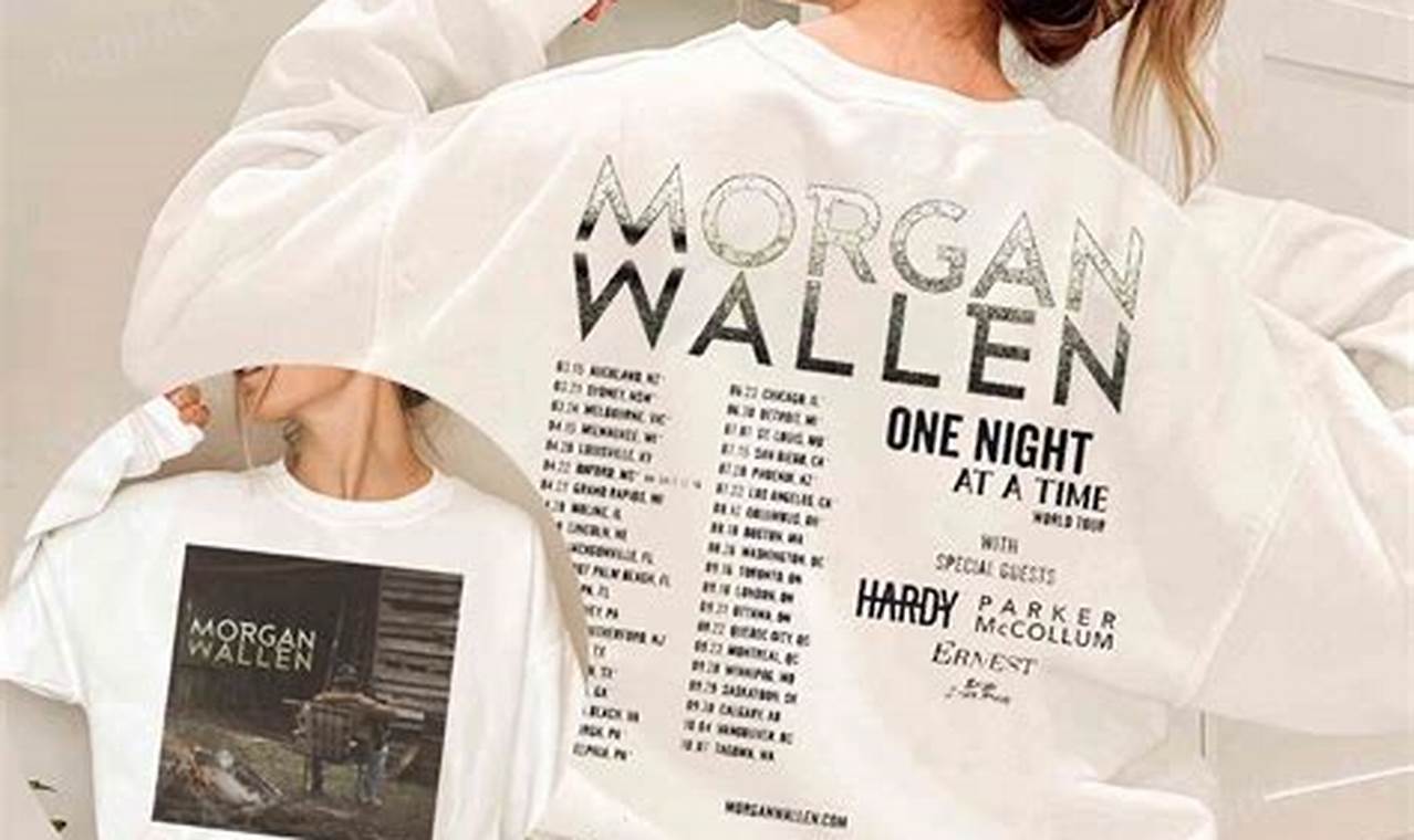 Morgan Wallen 2024 Concert Merch
