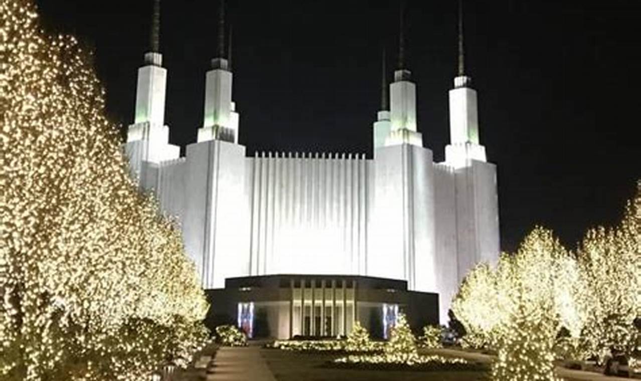 Mormon Temple Festival Of Lights 2024