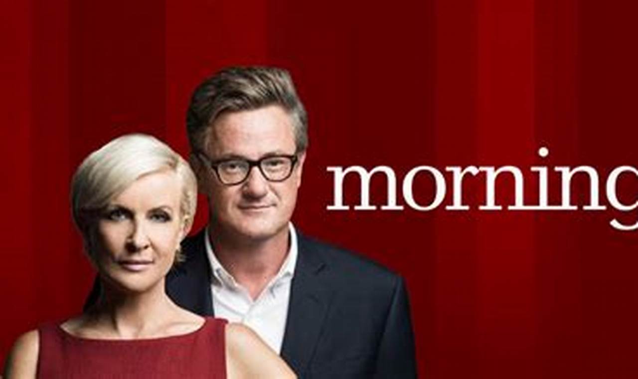 Morning Joe April 7 2024