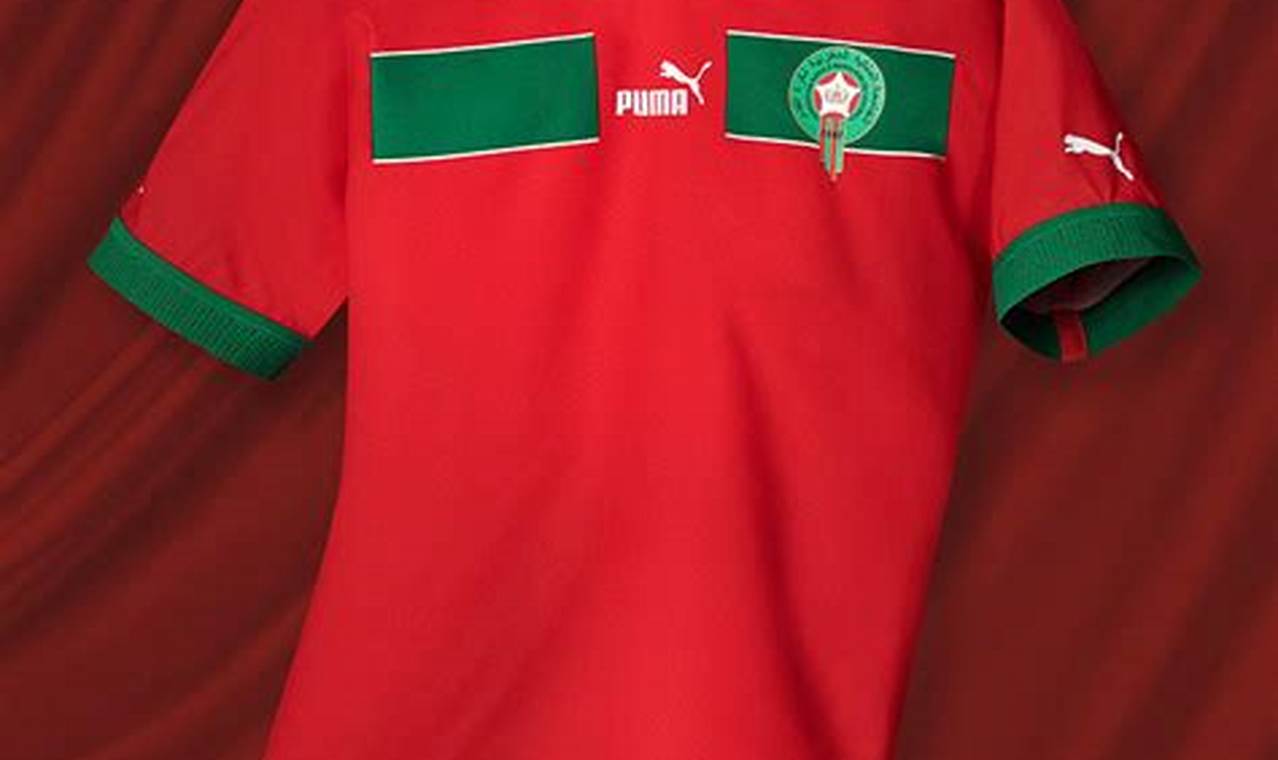 Moroccan Jersey World Cup 2024