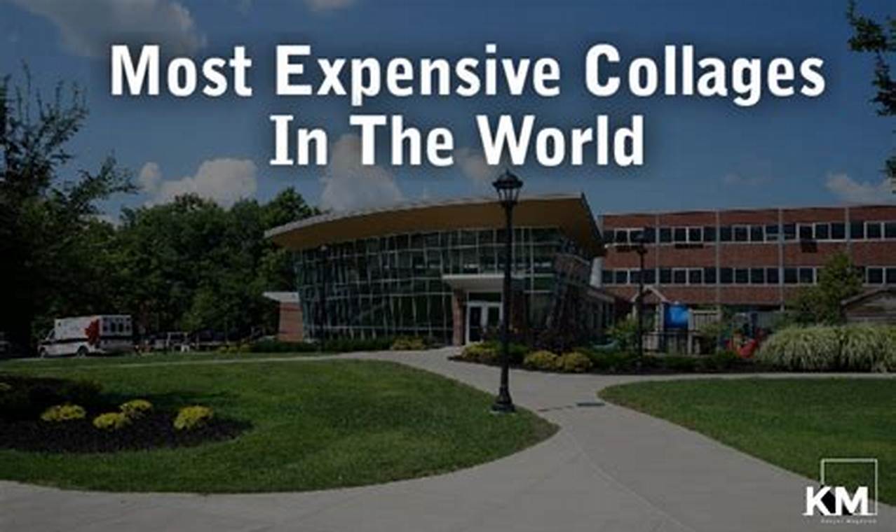 Most Expensive Colleges 2024