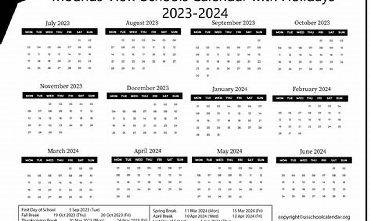 Mounds View School Calendar 2024
