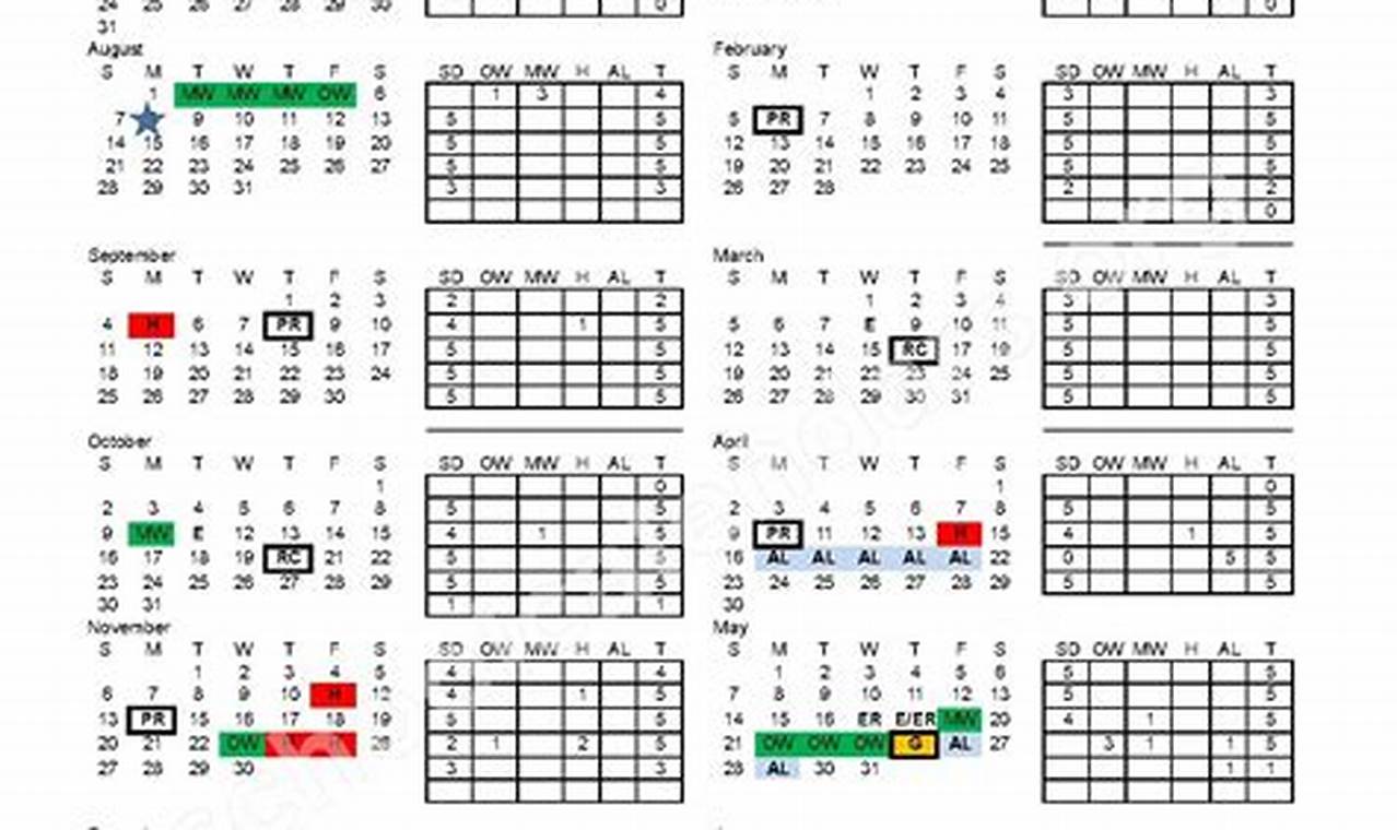 Mount Paran School Calendar 2024-2024