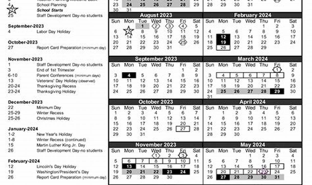 Mount Union Academic Calendar 24-25