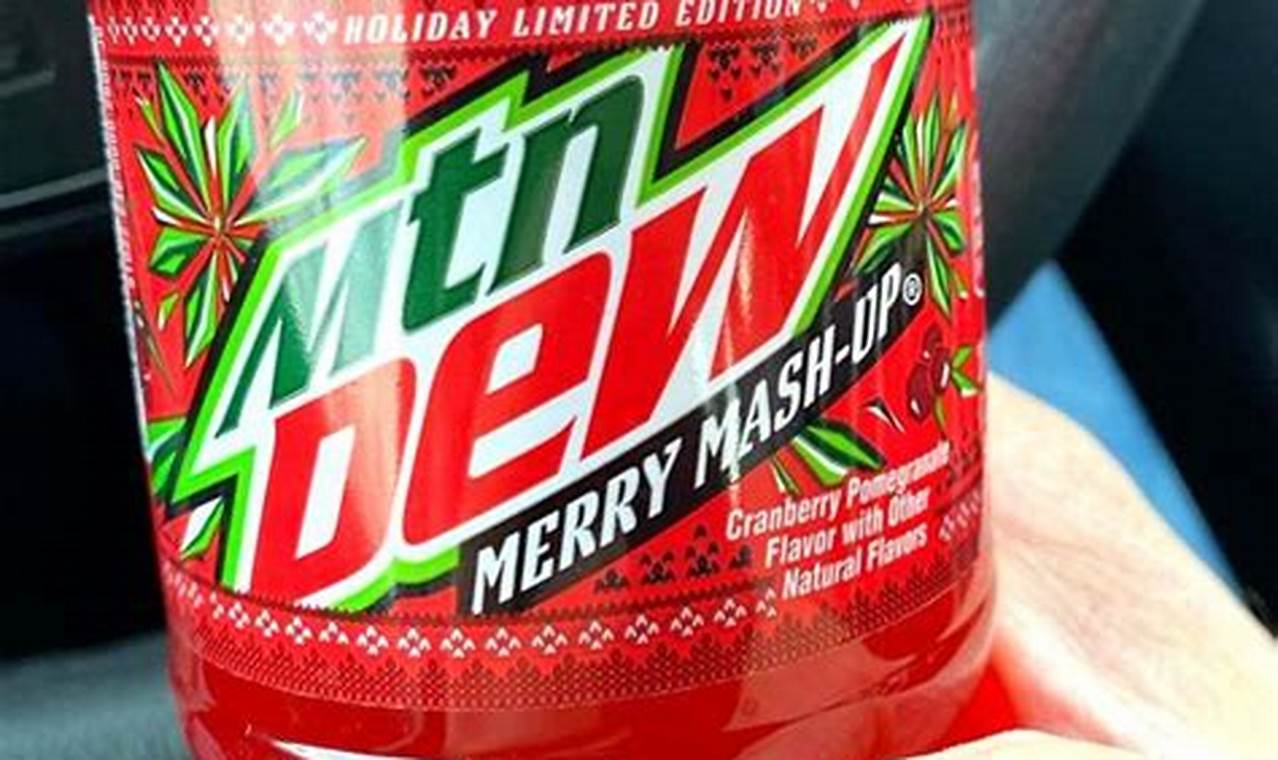 Mountain Dew Christmas Flavor 2024