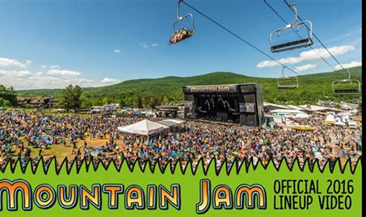 Mountain Jam 2024 Scheduled