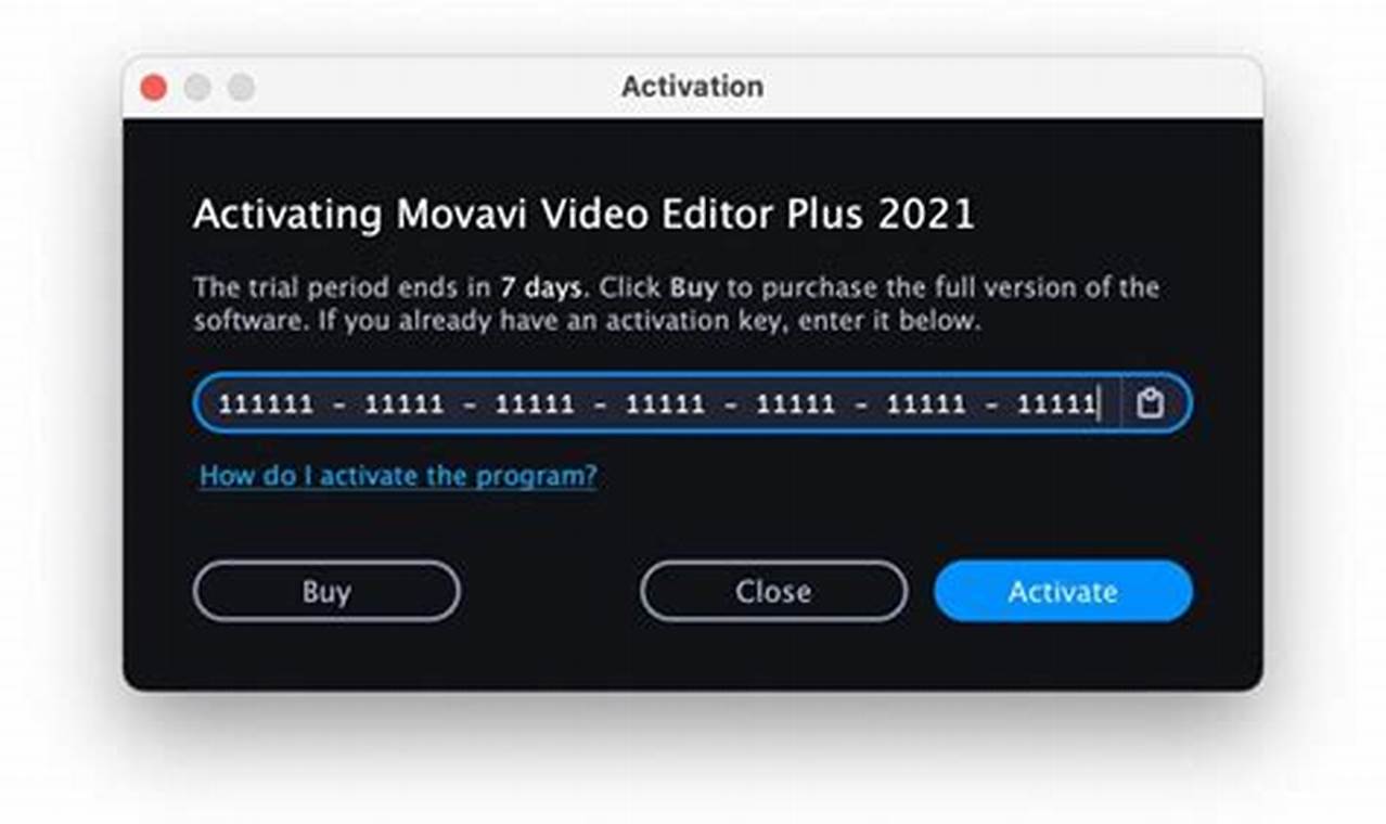 Movavi Activation Key Free 2024