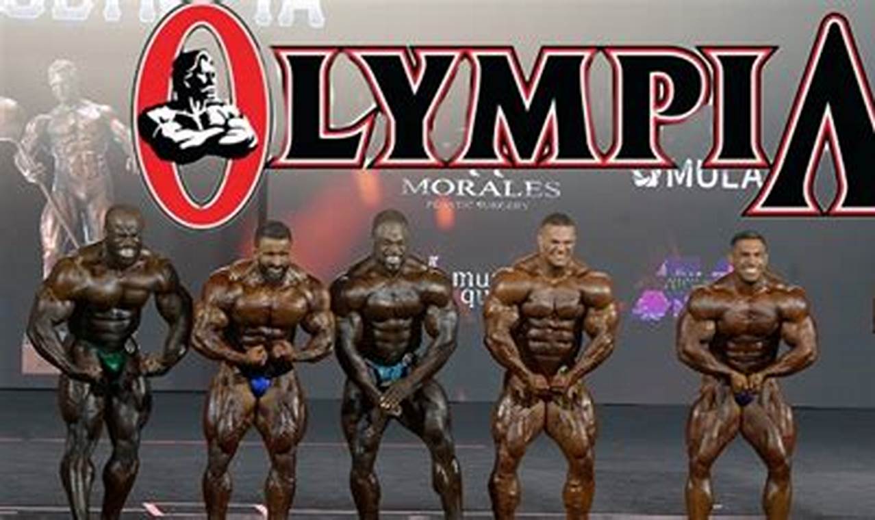 Mr Olympia 2024 Lineup