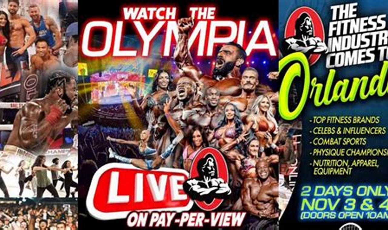 Mr Olympia 2024 Live Stream Free
