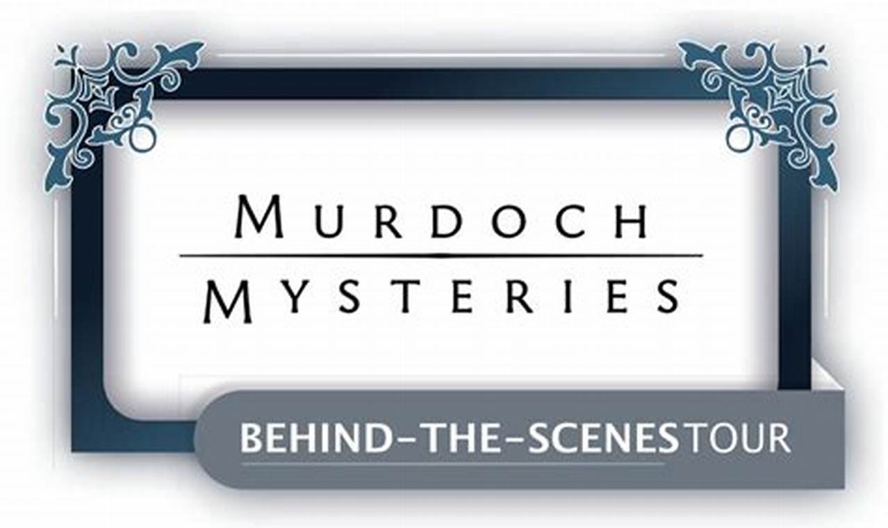 Murdoch Mysteries Tour 2024