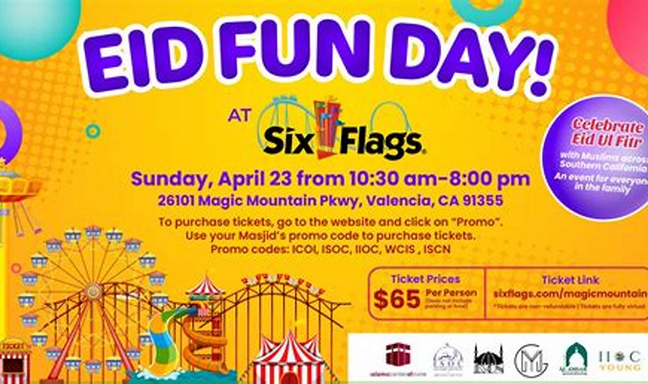 Muslim Day At Six Flags 2024