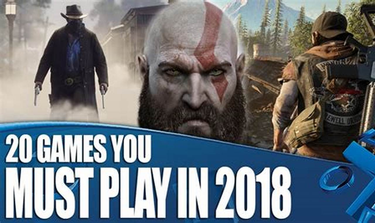 Must Play Ps4 Games 2024