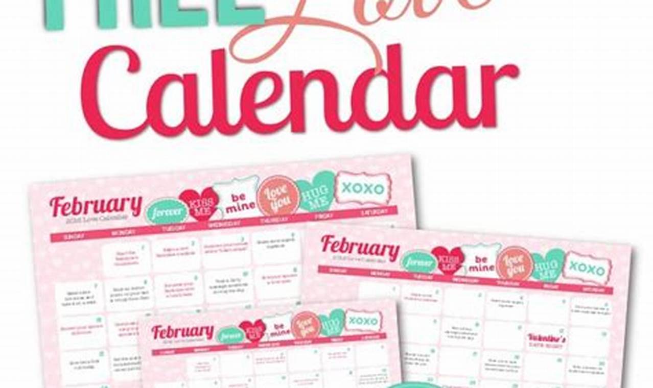 My Love Calendar
