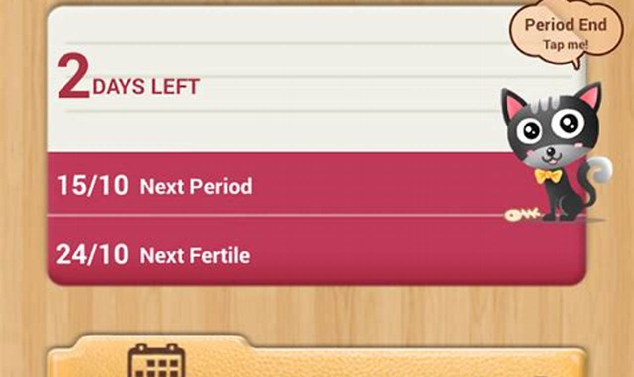 My Menstrual Calendar App