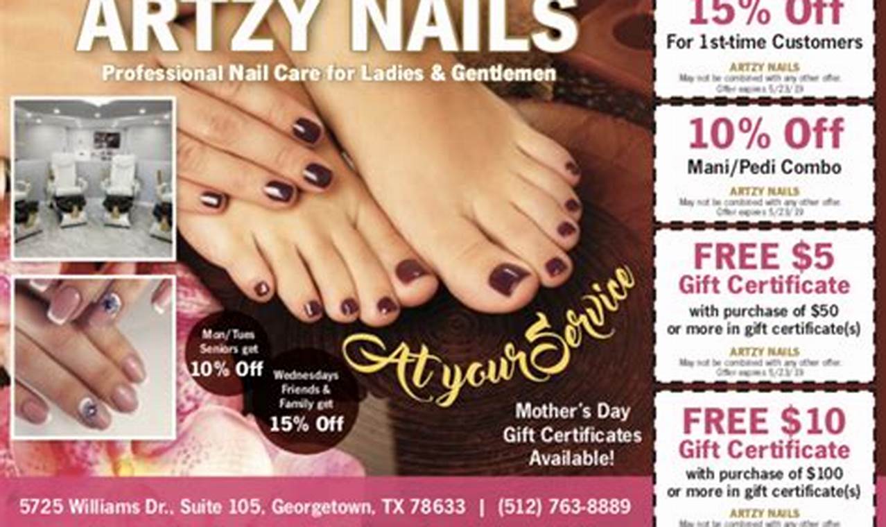 Nail Salon Discounts For Spring 2024