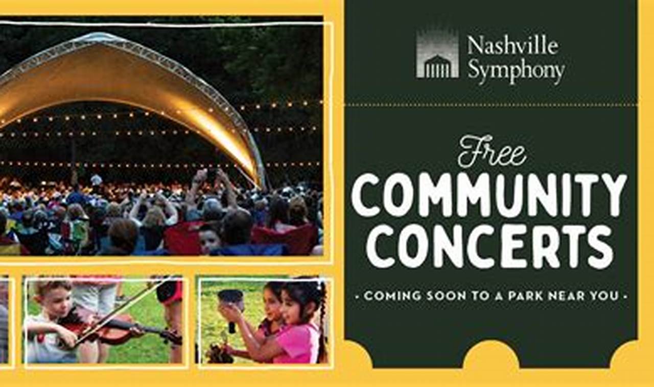 Nashville Symphony Free Concerts 2024