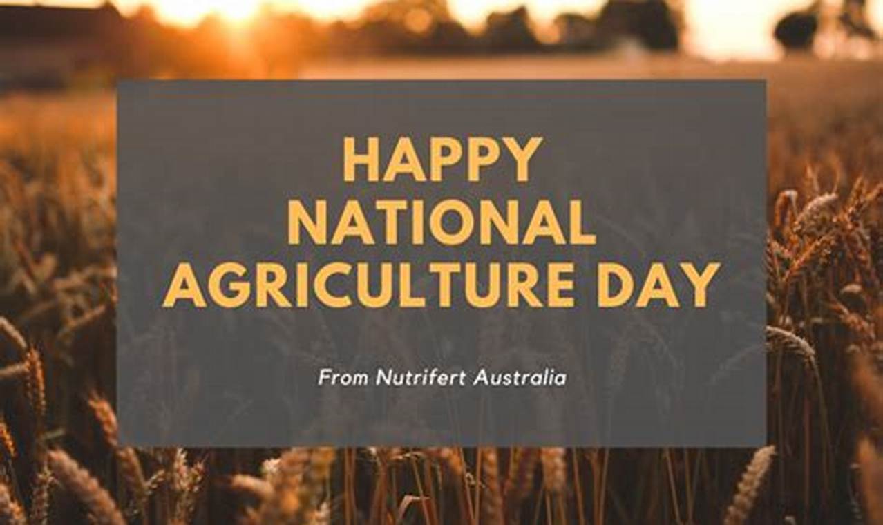 National Ag Day 2024 Australia