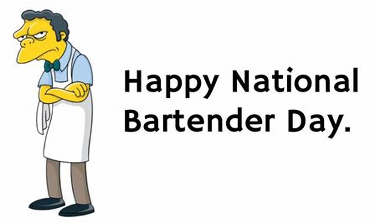 National Bartender Day 2024 Meme
