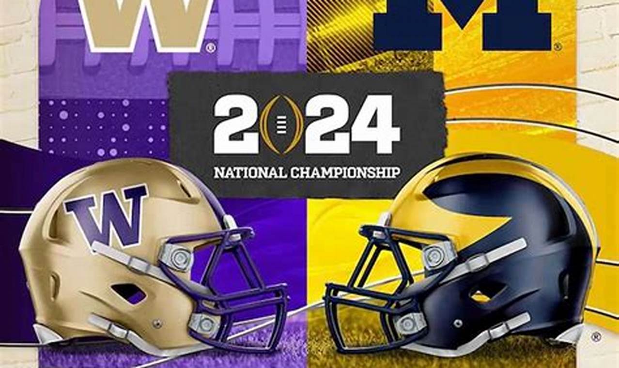 National Championship 2024 Images