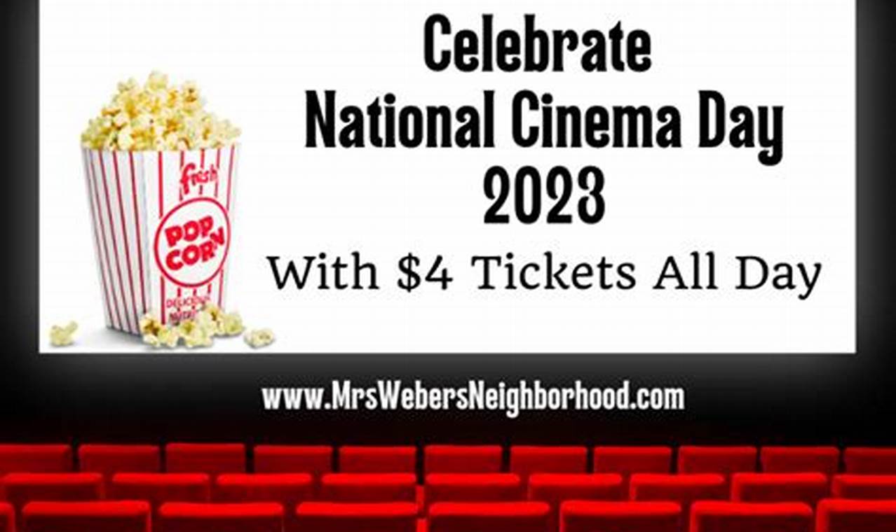 National Cinema Day 2024 Theaters