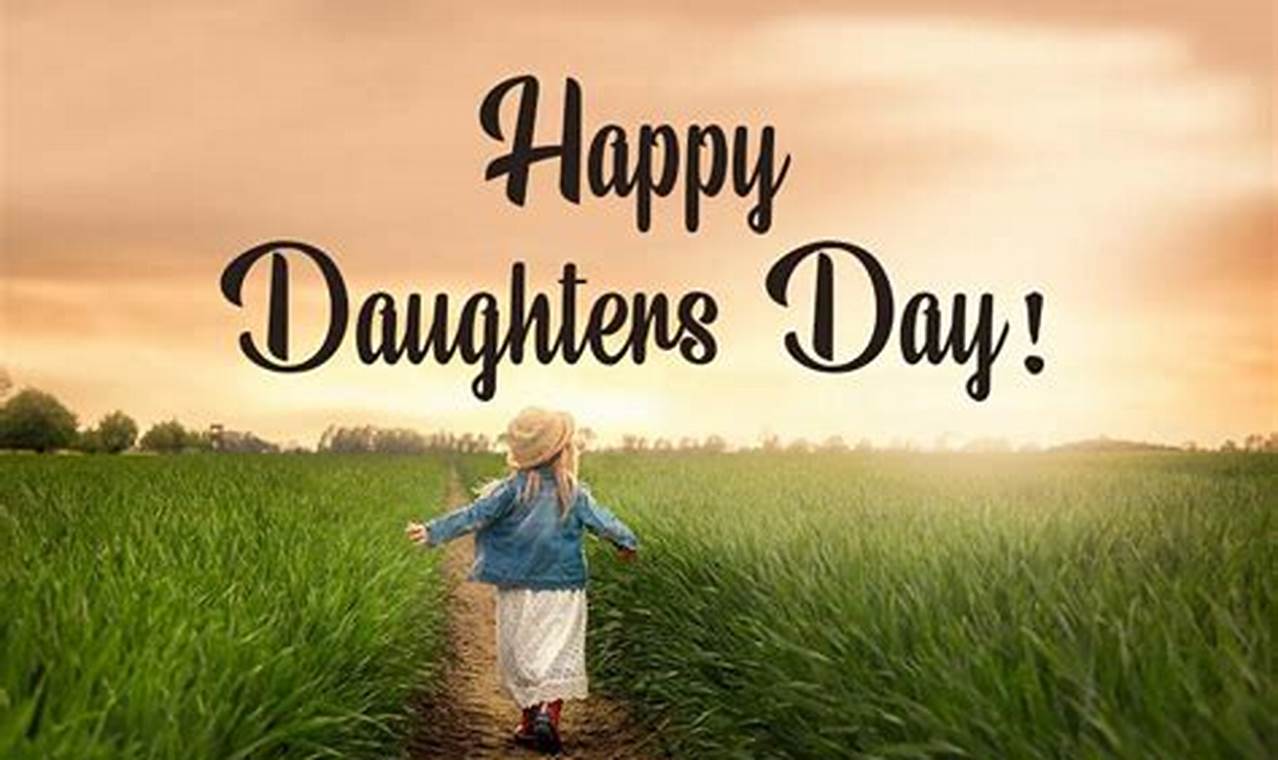 National Daughters Day 2024 Wishes