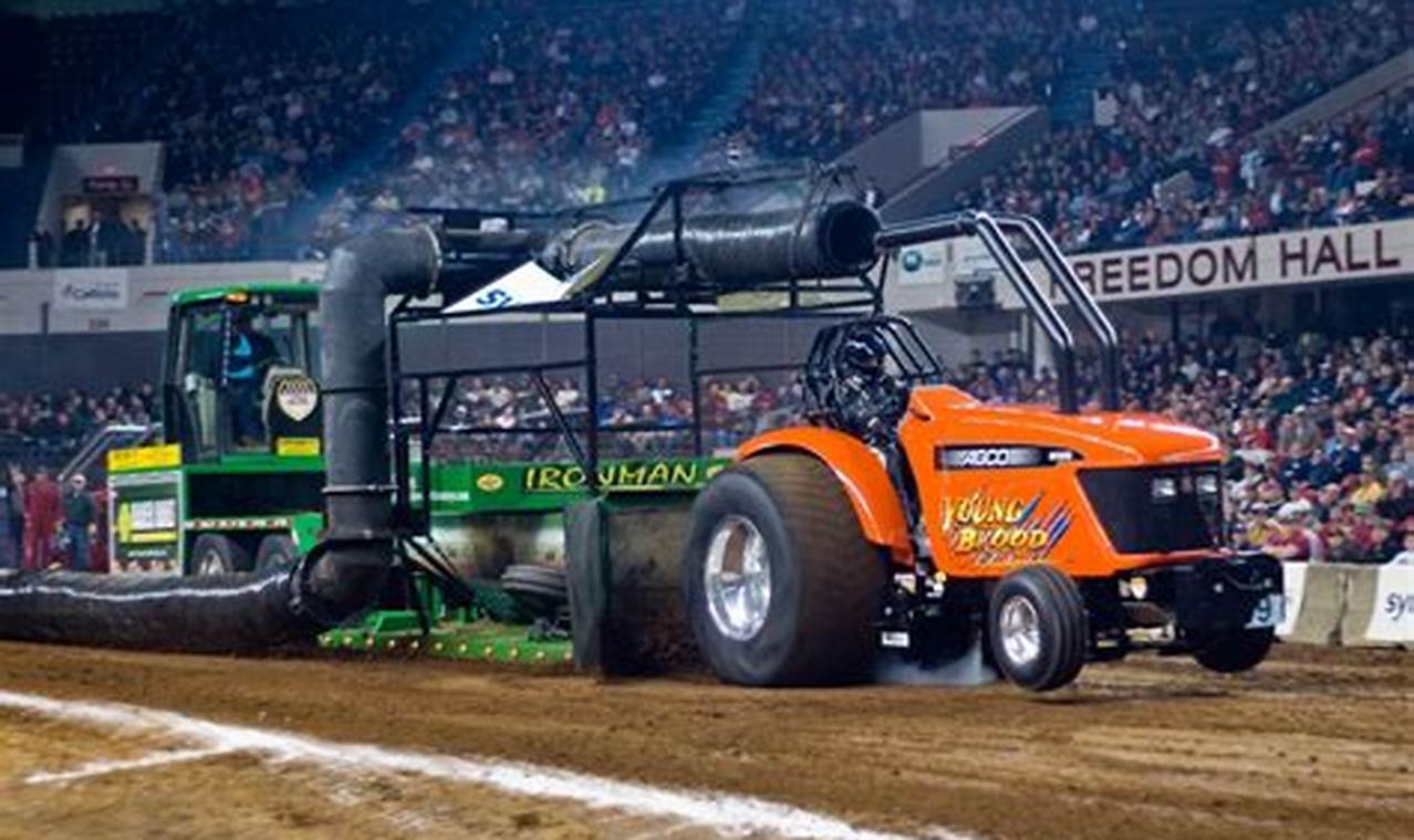 National Farm Machinery Show Tractor Pull 2024