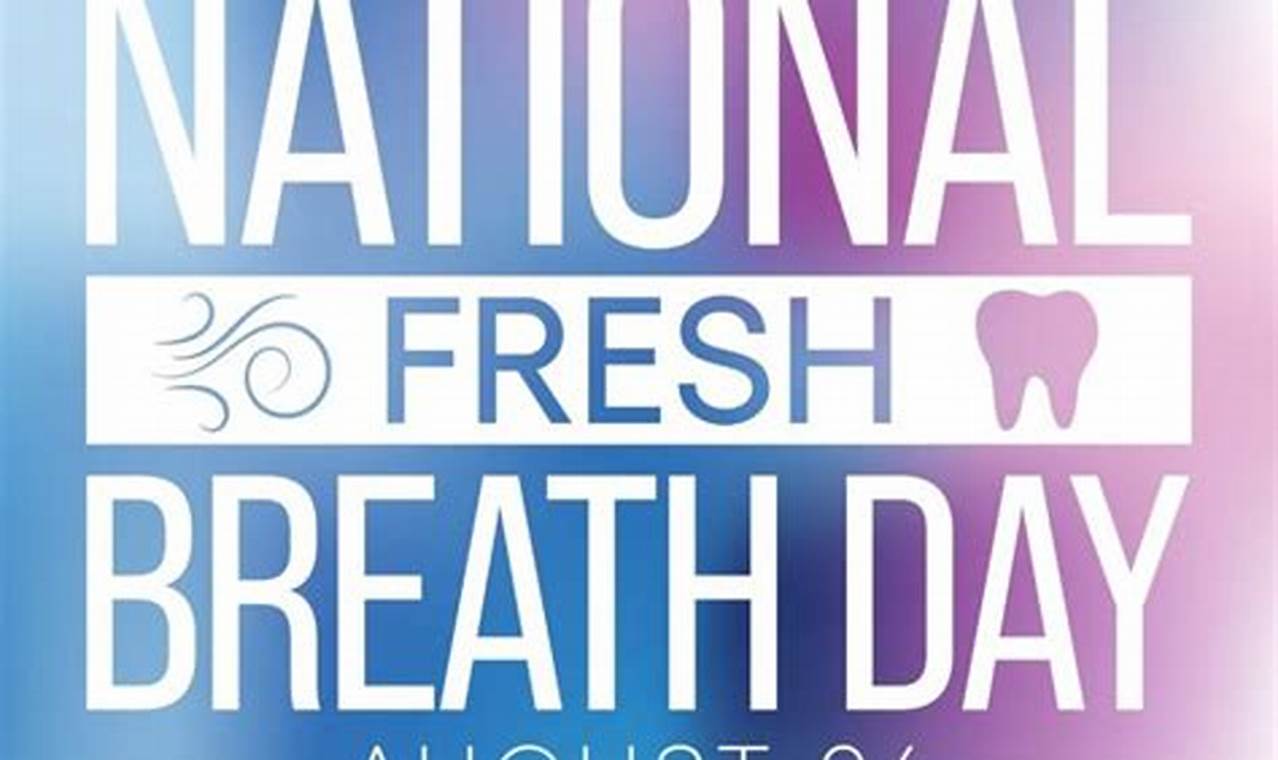 National Fresh Breath Day 2024