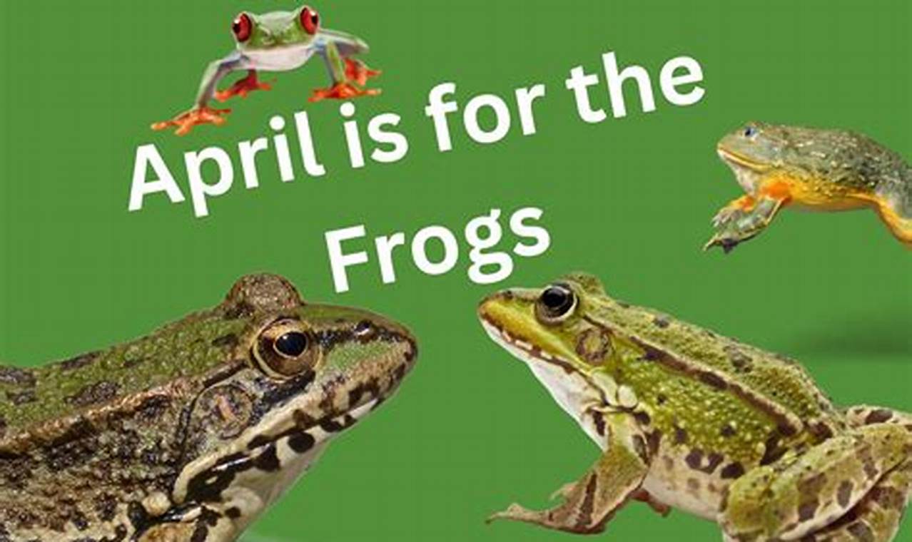 National Frog Month 2024 Date