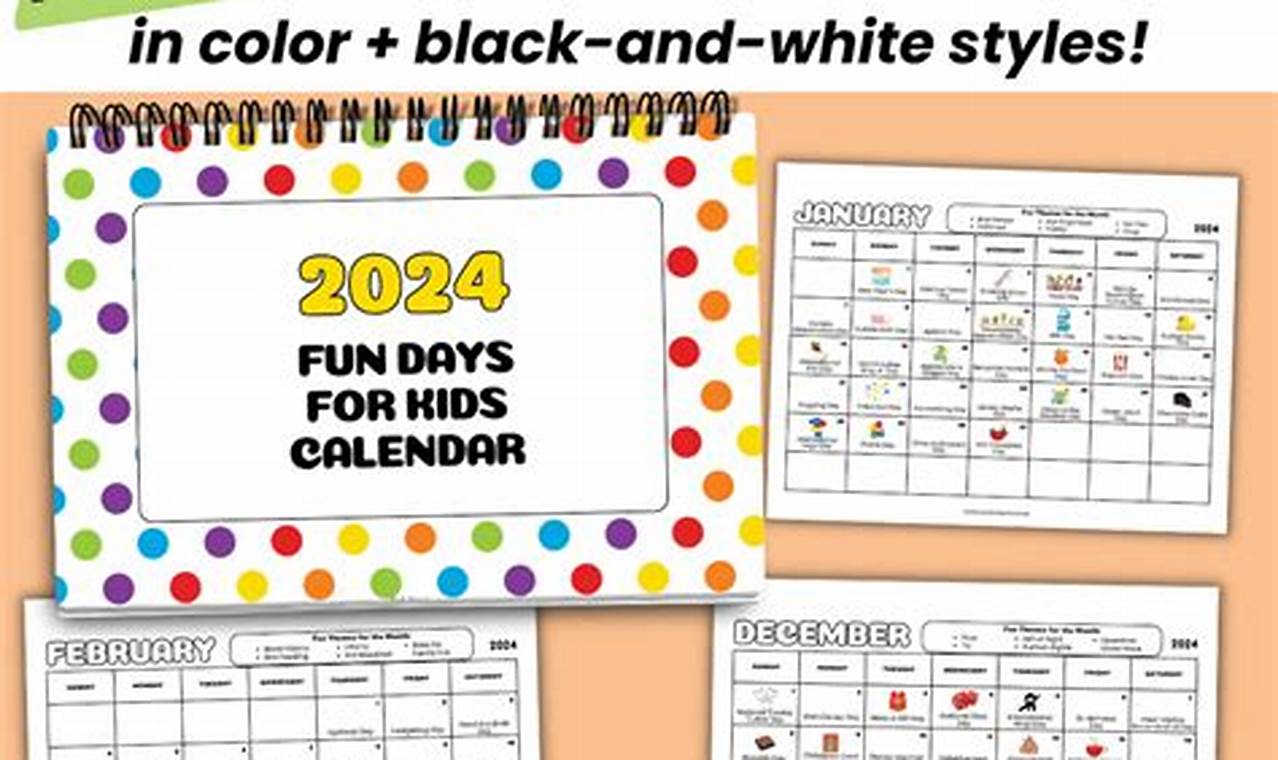 National Fun Calendar 2024