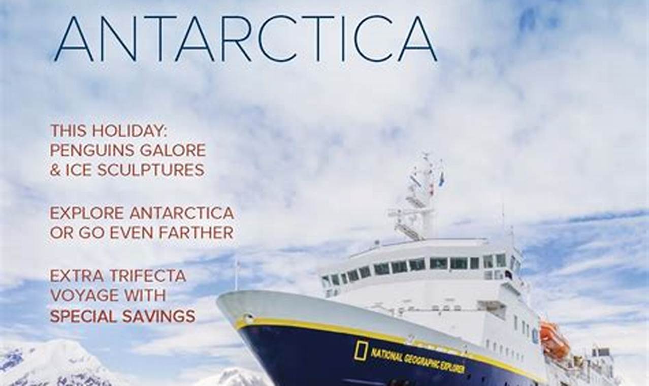 National Geographic Antarctica Cruise 2024