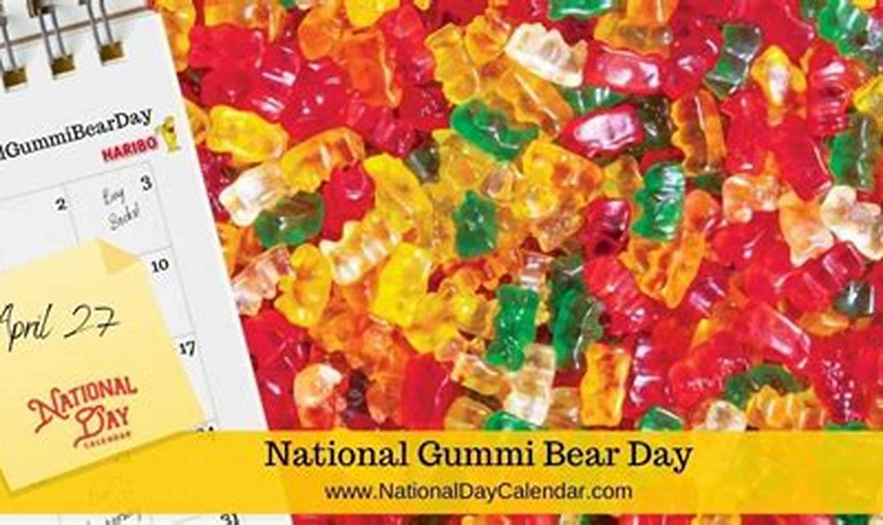 National Gummi Bear Day 2024