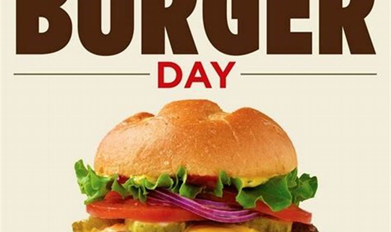 National Hamburger Day Deals 2024