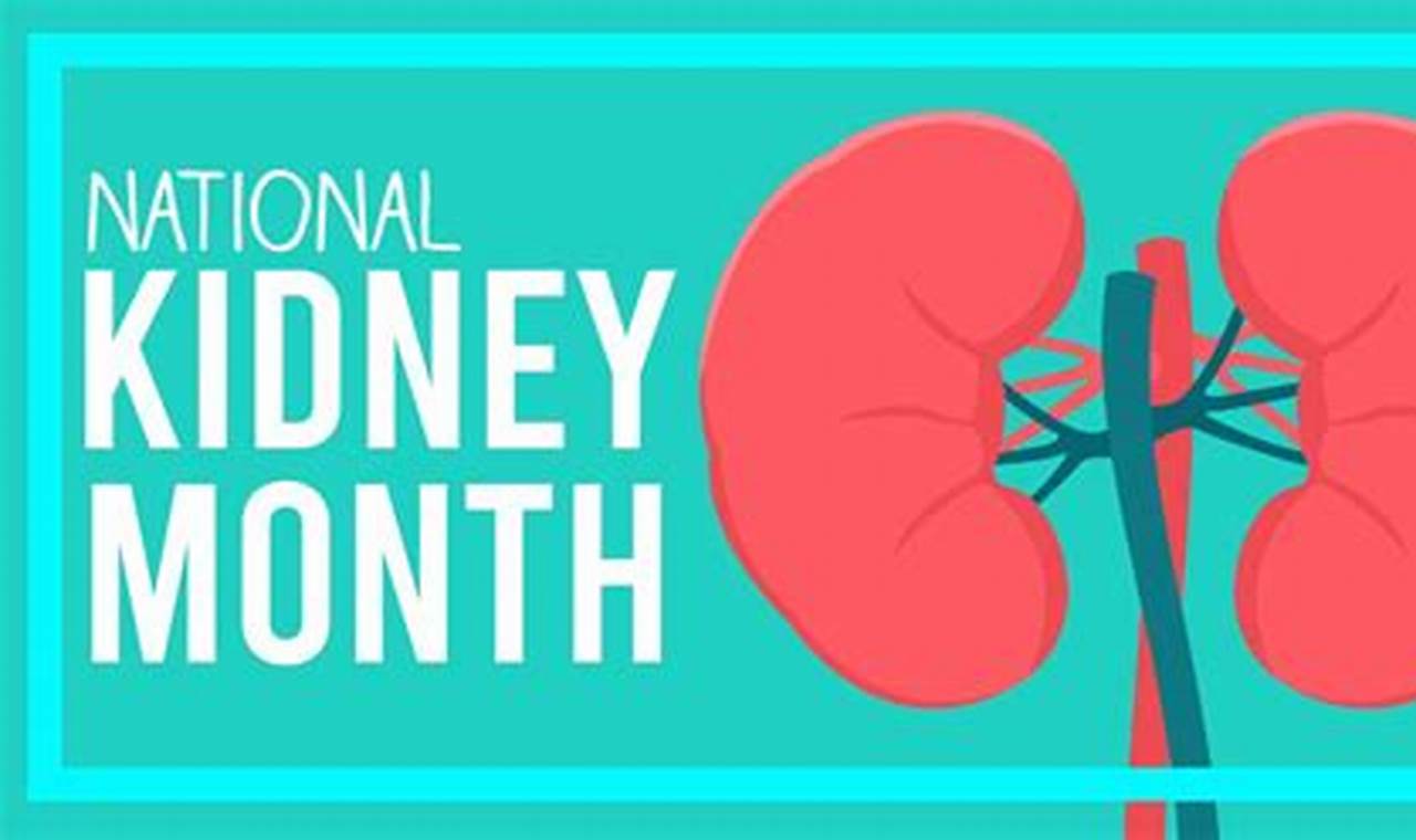 National Kidney Month 2024