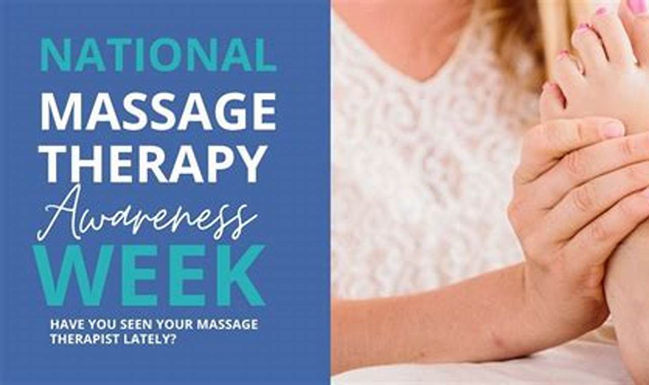 National Massage Therapy Week 2024