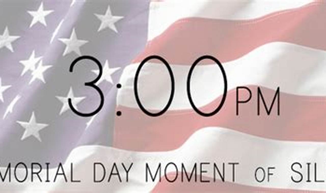 National Moment Of Remembrance 2024