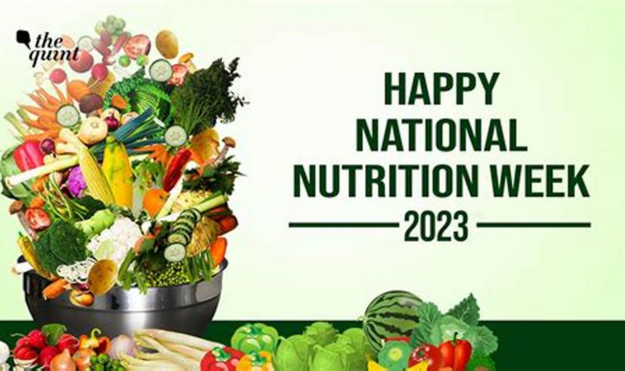 National Nutrition Week 2024 India