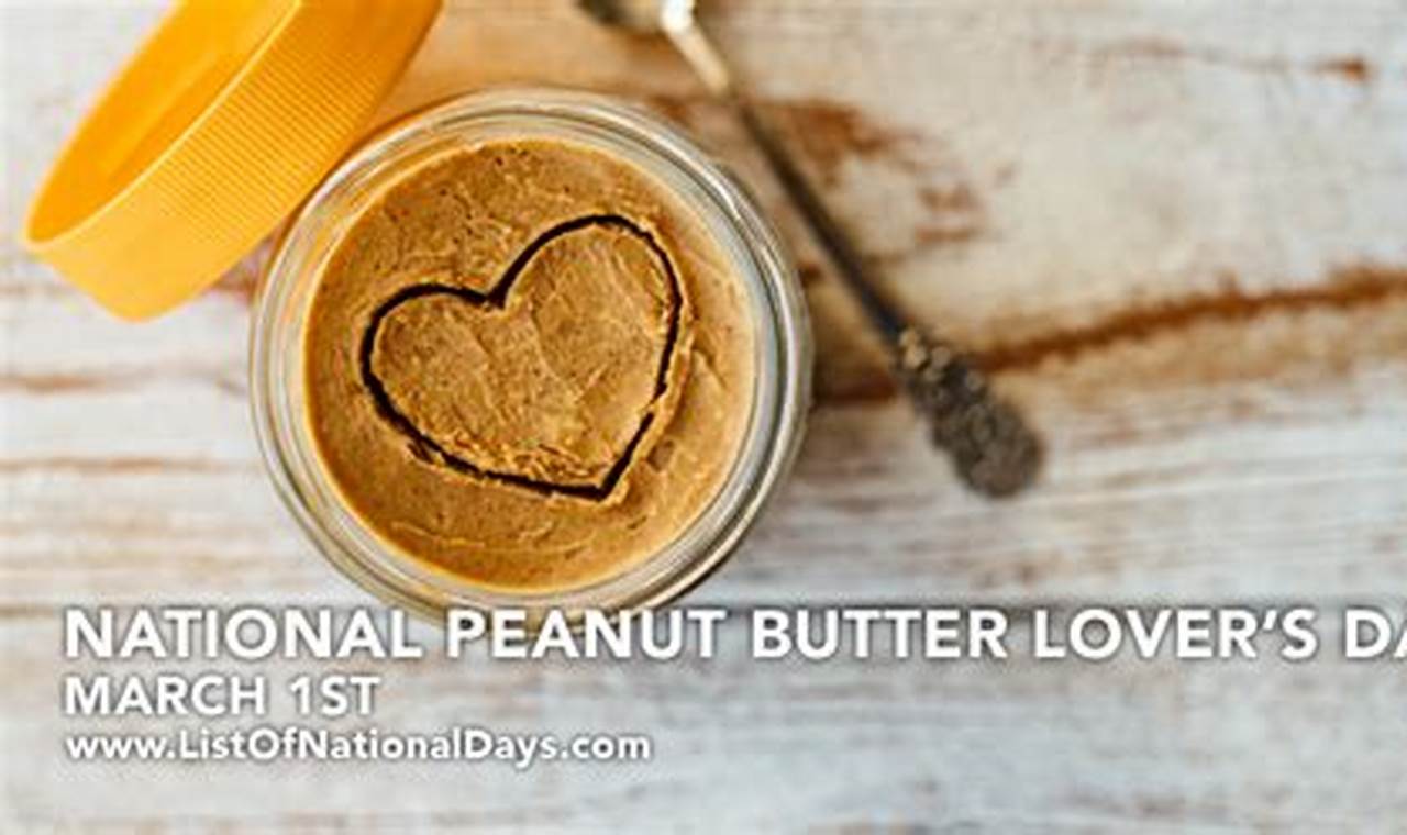 National Peanut Butter Lovers Day 2024