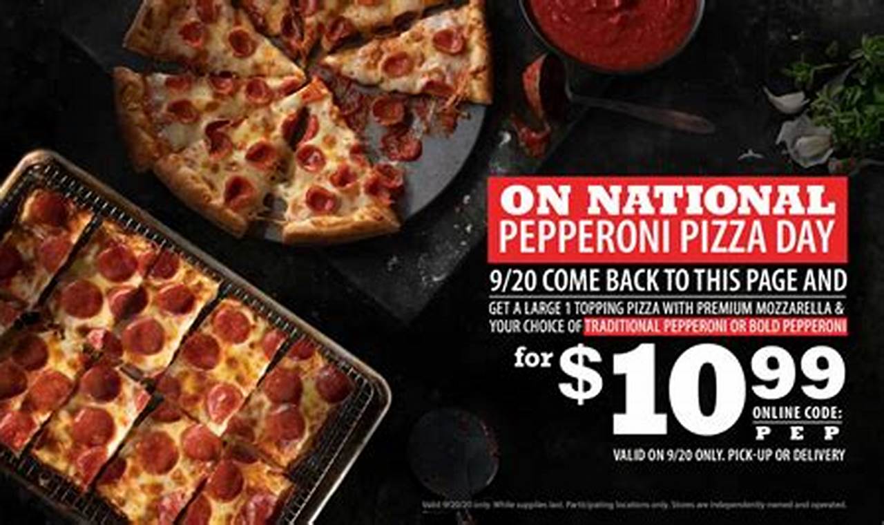 National Pizza Day 2024 Deals Near Me Now