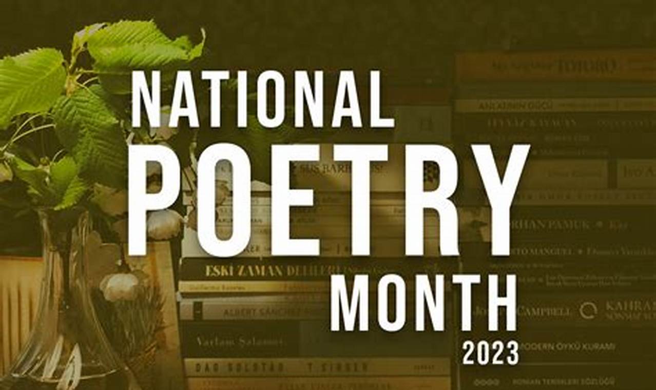 National Poetry Month 2024