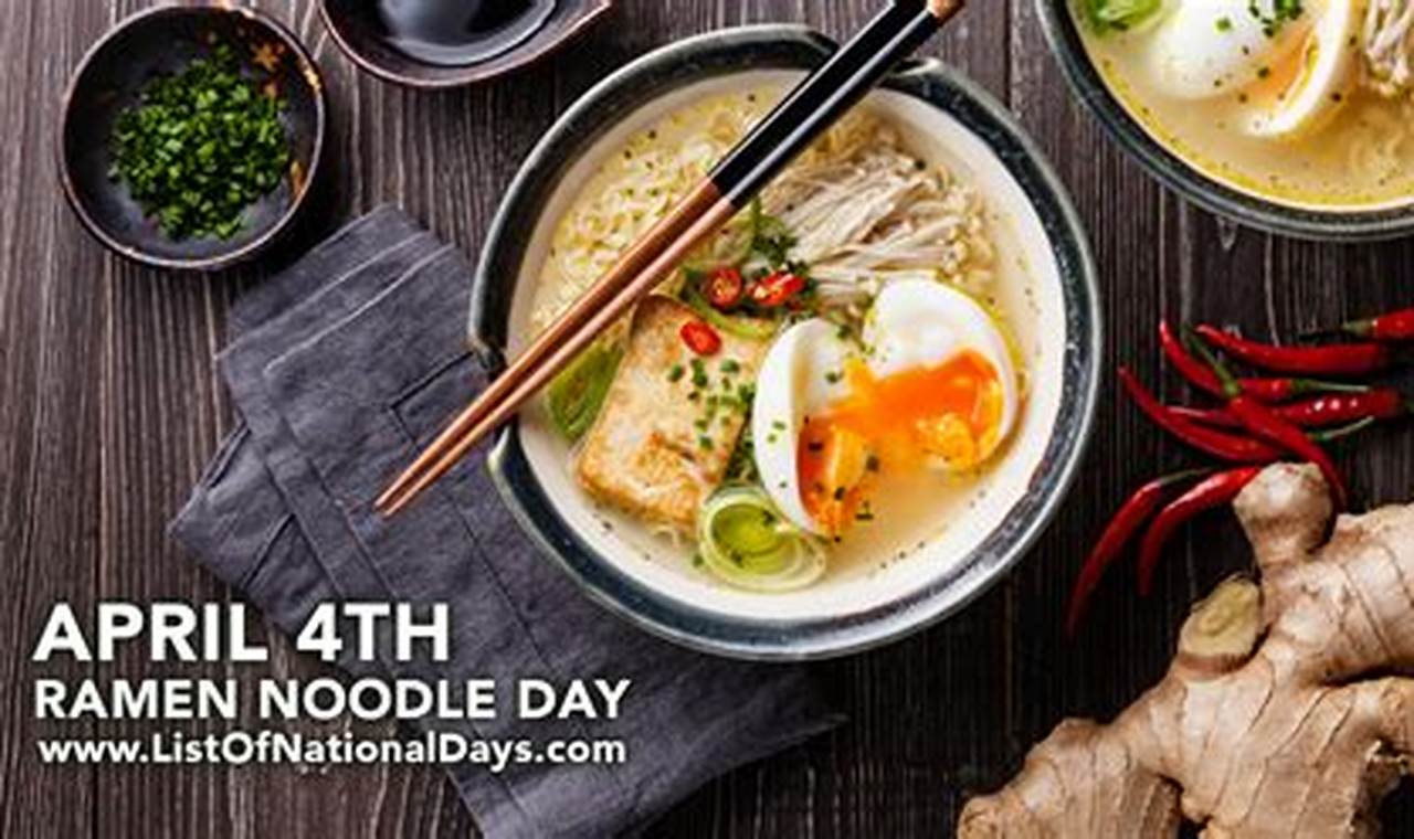 National Ramen Day 2024 Olympics